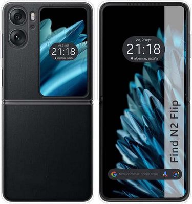 Funda Carcasa Dura Transparente para OPPO Find N2 Flip 5G